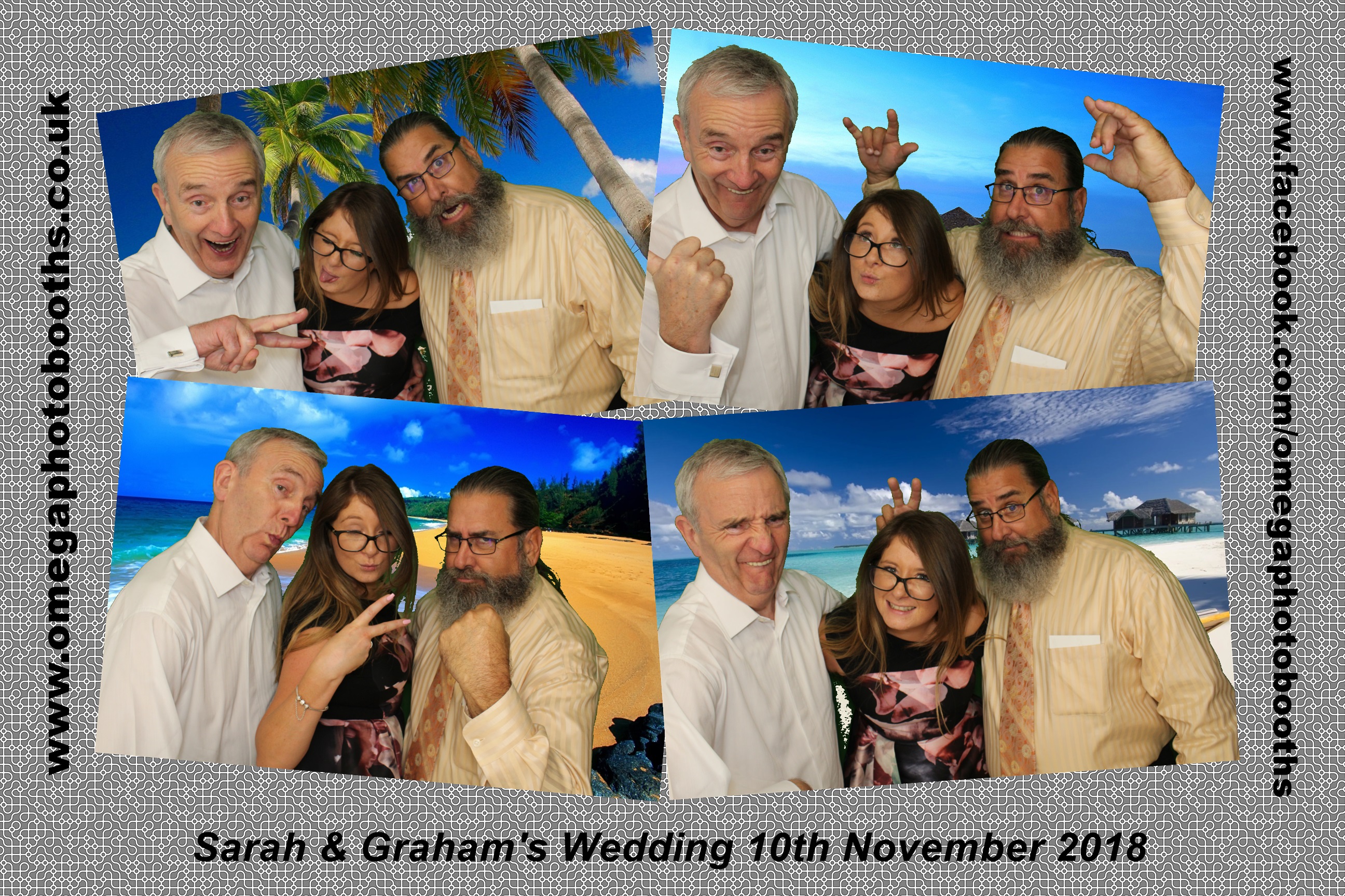 Sarah and Graham’s wedding | View more photos from the event at gallery.omegaphotobooths.co.uk/u/Omega-Photobooths/Sarah-and-Graham’s-wedding